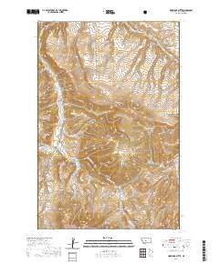 Limestone Butte 2020 topographic map thumbnail