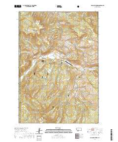 Lincoln Mountain 2020 topographic map thumbnail