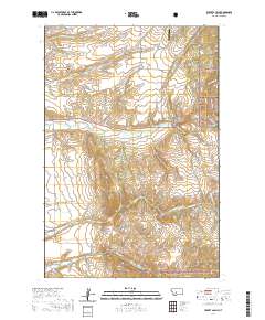 Lippert Gulch 2020 topographic map thumbnail