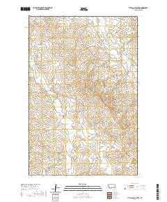 Little Chalk Butte 2020 topographic map thumbnail