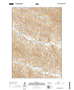 Little Pilgrim Butte 2020 topographic map thumbnail