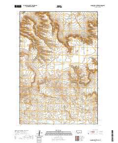 Locomotive Butte SE 2020 topographic map thumbnail