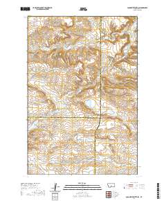 Locomotive Butte SW 2020 topographic map thumbnail