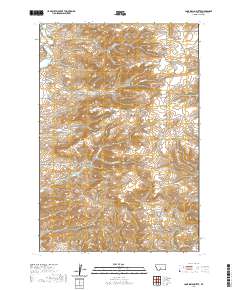 Lone Indian Butte 2020 topographic map thumbnail