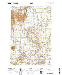 Lower Crow Reservoir 2020 topographic map thumbnail