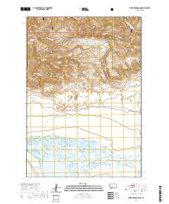 Lower Red Rock Lake 2020 topographic map thumbnail