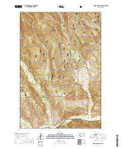 Lower Seymour Lake 2020 topographic map thumbnail