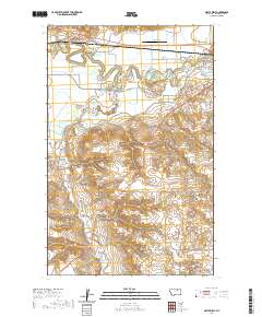 Malta West 2020 topographic map thumbnail