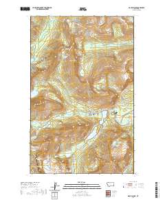 Many Glacier 2020 topographic map thumbnail