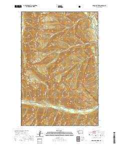 Marmot Mountain 2020 topographic map thumbnail