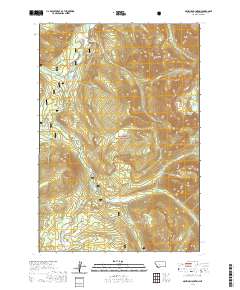 Maurice Mountain 2020 topographic map thumbnail