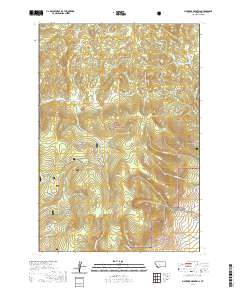 Maverick Mountain 2020 topographic map thumbnail