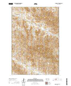 Maxwell Butte 2020 topographic map thumbnail