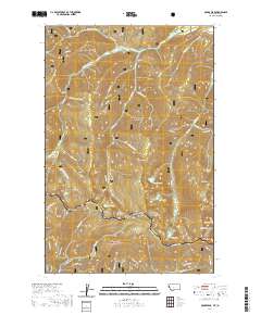 McGee Peak 2020 topographic map thumbnail