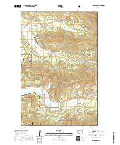 McGregor Peak 2020 topographic map thumbnail