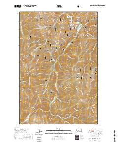 Medicine Hot Springs 2020 topographic map thumbnail