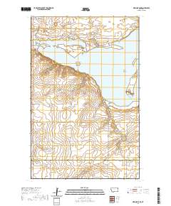 Medicine Lake 2020 topographic map thumbnail