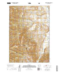 Medicine Lodge Peak 2020 topographic map thumbnail