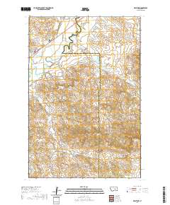 Melstone 2020 topographic map thumbnail