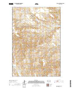 Mexican Buttes 2020 topographic map thumbnail