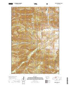 Meyer Mountain 2020 topographic map thumbnail