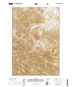 Middle Creek Lake 2020 topographic map thumbnail