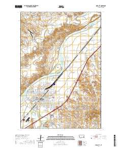 Miles City 2020 topographic map thumbnail