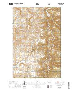 Millegan 2020 topographic map thumbnail