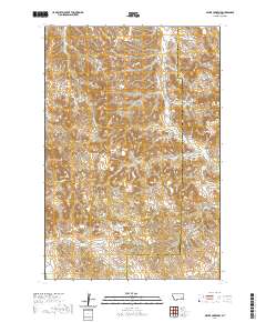 Miller Creek NW 2020 topographic map thumbnail