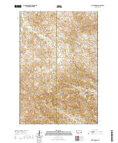 Miller Creek SW 2020 topographic map thumbnail
