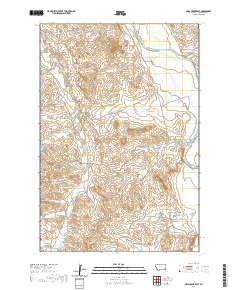 Mills Creek East 2020 topographic map thumbnail
