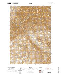 Mine Gulch 2020 topographic map thumbnail