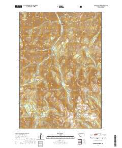 Mineral Mountain 2020 topographic map thumbnail