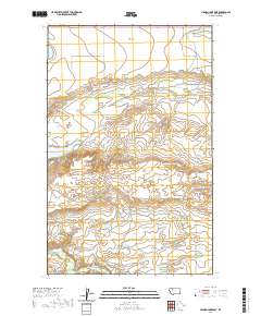 Mission Lake East 2020 topographic map thumbnail
