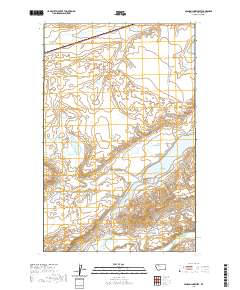 Mission Lake West 2020 topographic map thumbnail
