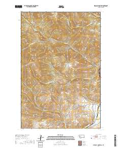 Mitchell Mountain 2020 topographic map thumbnail