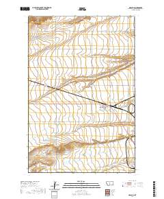Moccasin 2020 topographic map thumbnail