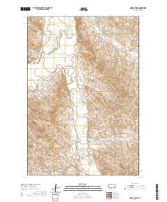 Monday Creek 2020 topographic map thumbnail