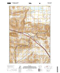 Monida 2020 topographic map thumbnail