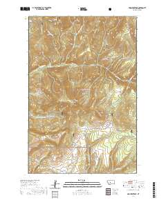Monument Peak 2020 topographic map thumbnail
