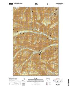 Moose Peak 2020 topographic map thumbnail