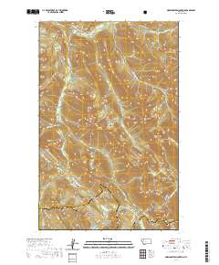 Morningstar Mountain 2020 topographic map thumbnail