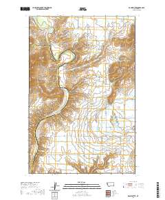 Round Butte 2020 topographic map thumbnail