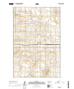 Rudyard 2020 topographic map thumbnail
