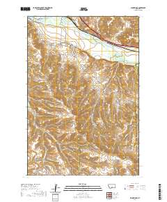 Shane Ridge 2020 topographic map thumbnail