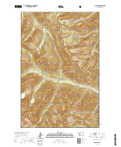 Shaw Creek 2020 topographic map thumbnail