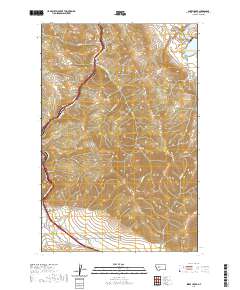 Sheep Creek 2020 topographic map thumbnail