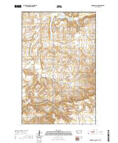 Si Merrell Slough 2020 topographic map thumbnail
