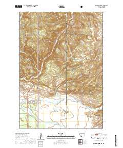 Richards Creek 2020 topographic map thumbnail