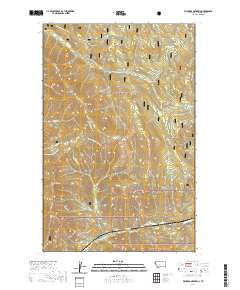 Richards Mountain 2020 topographic map thumbnail